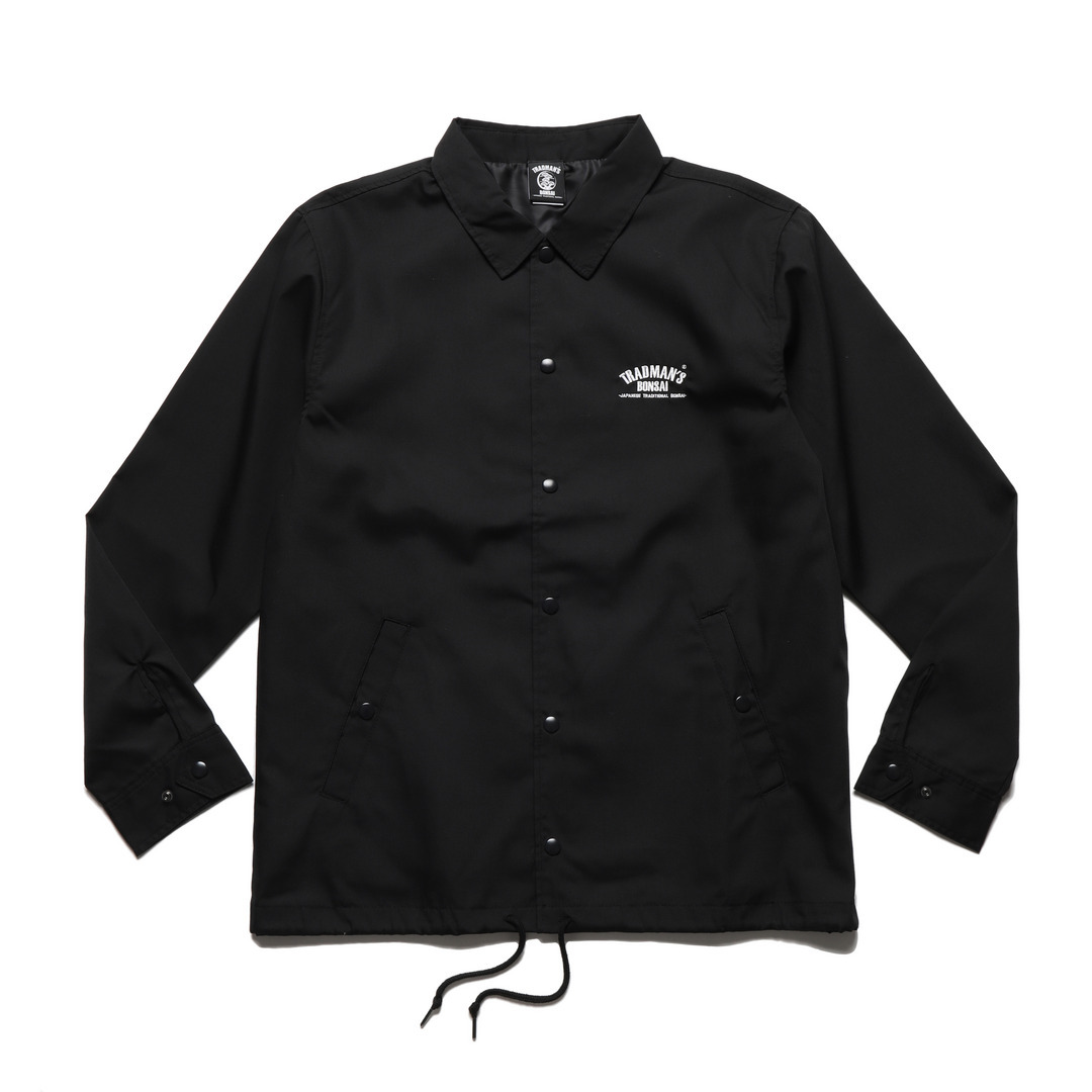 TRAD KAMON TC COACH JKT -BLACK-（刺繍）｜TRADMAN'S BONSAI ONLINE STORE